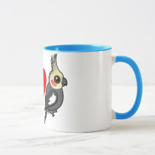 Mug J'aime des Cockatiels