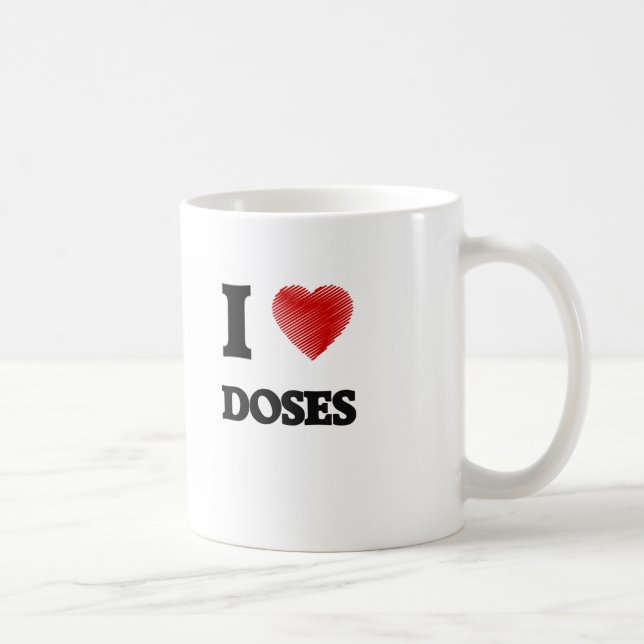 Mug J'aime des doses (Droite)