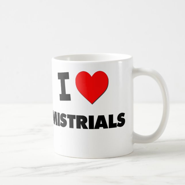 Mug J'aime des erreurs judiciaires (Droite)