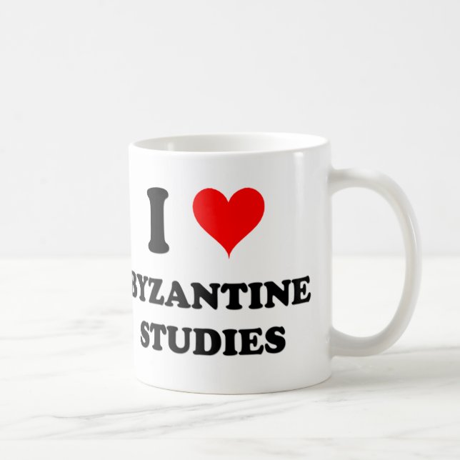 Mug J'aime des études bizantines (Droite)