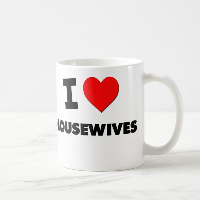 Mug J'aime des femmes au foyer (Droite)