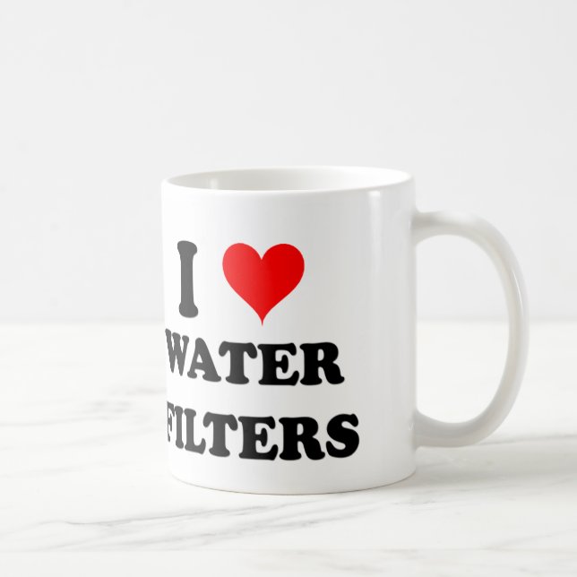 Mug J'aime des filtres d'eau (Droite)