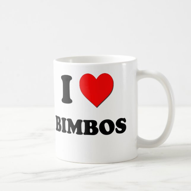 Mug J'aime des idiotes (Droite)