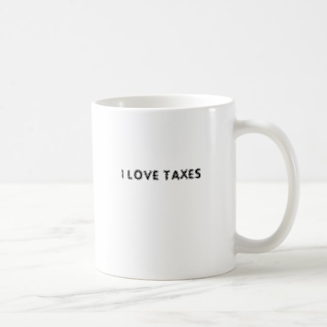 MUG J'AIME DES IMPÔTS (Droite)