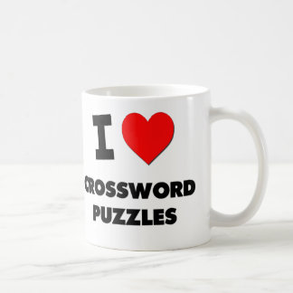 Mug J'aime des jeux de mots croisé