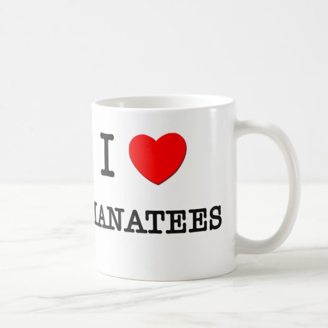 Mug J'aime des LAMANTINS (Droite)