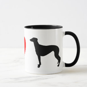 Mug J'aime des lévriers