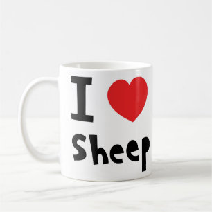Mug J'aime des moutons