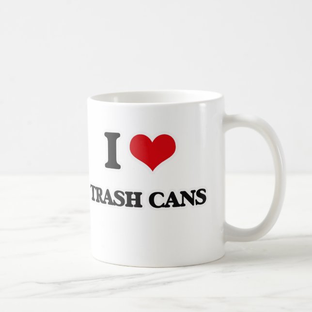 Mug J'aime des poubelles (Droite)