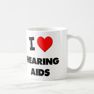 Mug J'aime des prothèses auditives