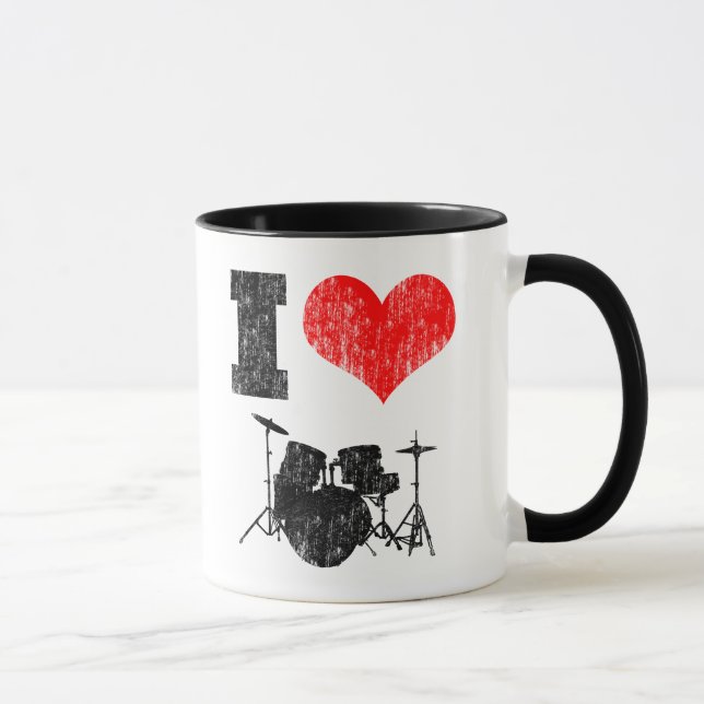 Mug J'aime des tambours (Droite)