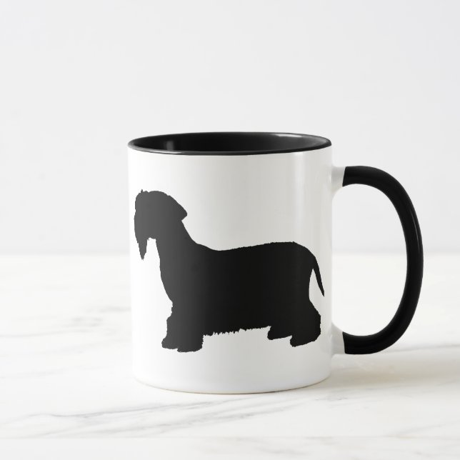 Mug J'aime des terriers de Cesky (Droite)