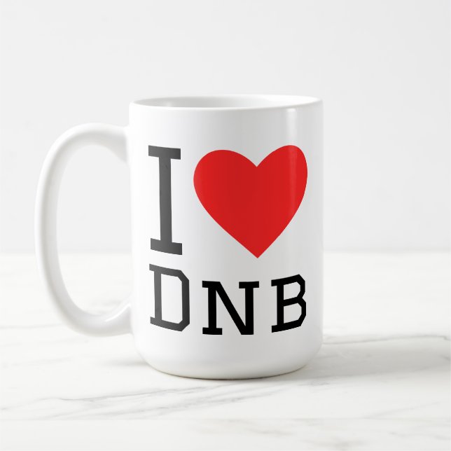 Mug J'aime dnb (Gauche)