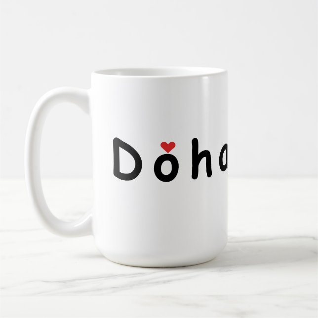 Mug J'aime Doha (Gauche)