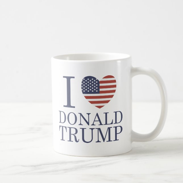 Mug J'aime Donald Trump (Droite)