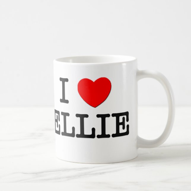 Mug J'aime Ellie (Droite)