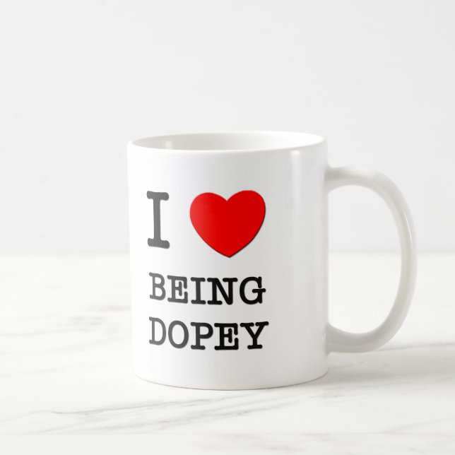 Mug J'aime être stupéfié (Droite)