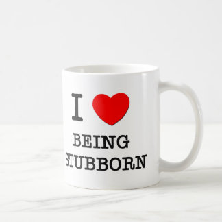Mug J'aime être têtu