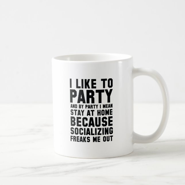 Mug J'Aime Faire La Fête (Droite)