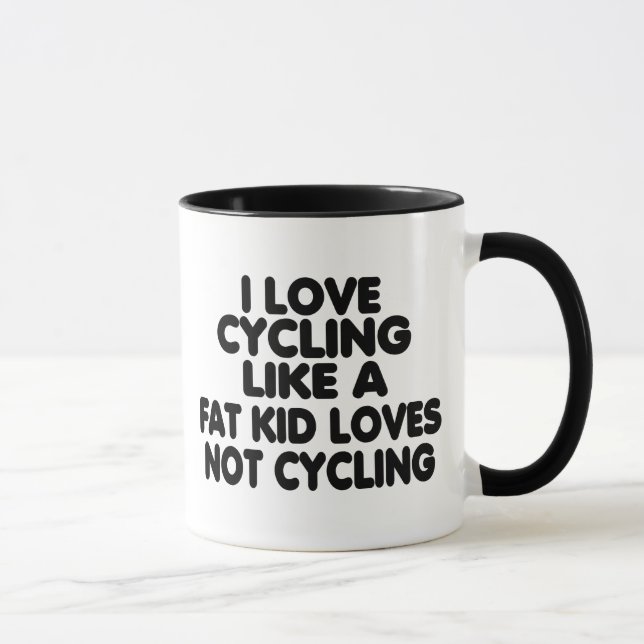 Mug J'aime faire un cycle (Droite)