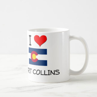 Mug J'aime FORT COLLINS le Colorado