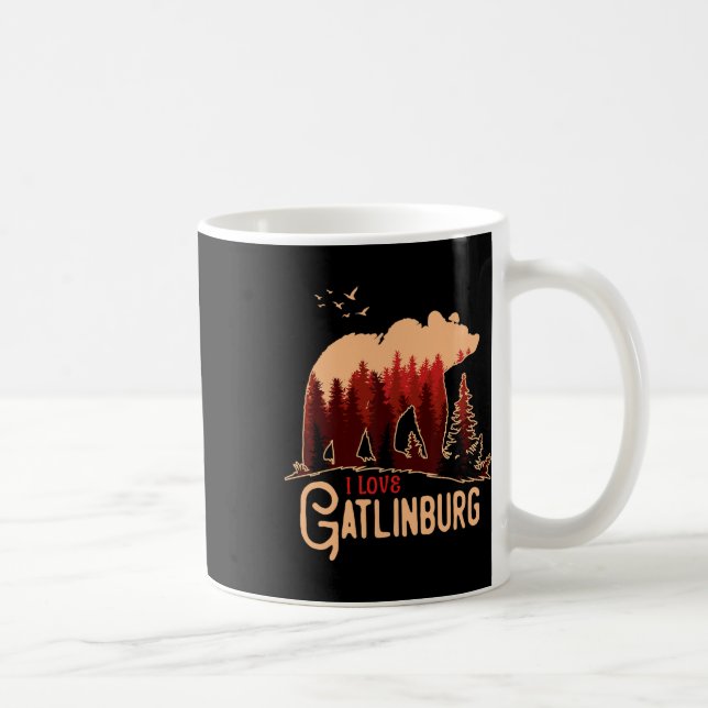 Mug J'aime Gatlinburg Tennessee  (Droite)