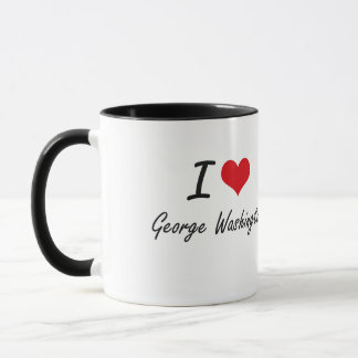 Mug J'aime George Washington