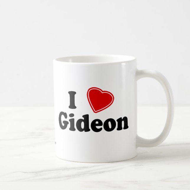 Mug J'aime Gideon (Droite)