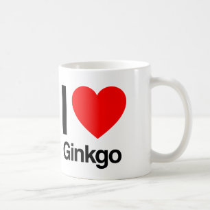 Mug j'aime ginkgo