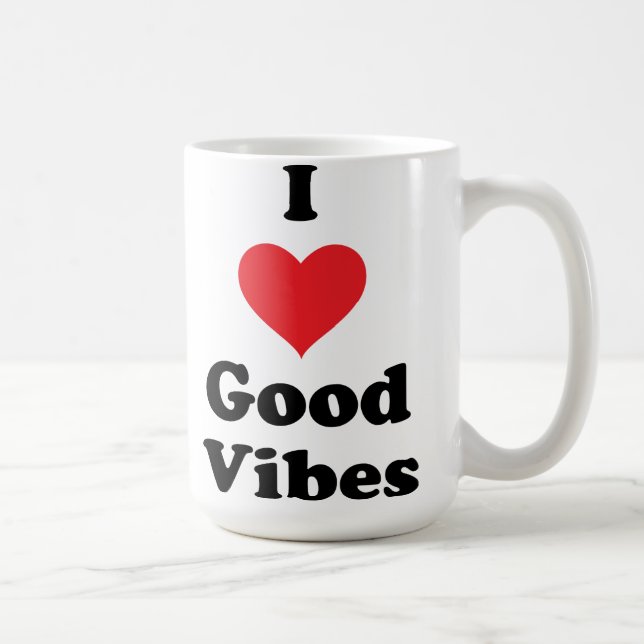 Mug J'aime Good Vibes (Droite)