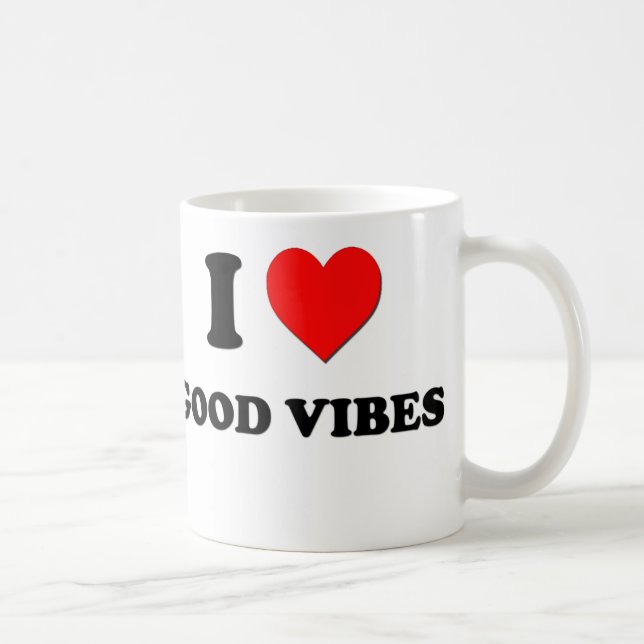 Mug J'aime Good Vibes (Droite)
