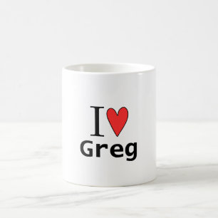 Mug J'aime Greg