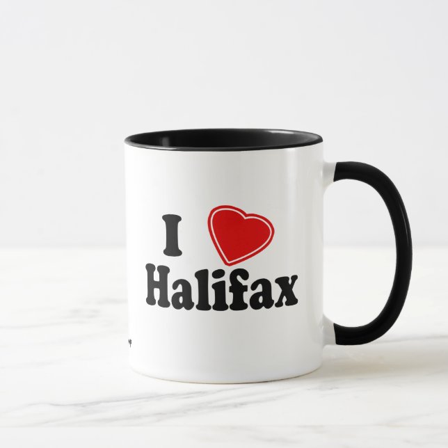 Mug J'aime Halifax (Droite)