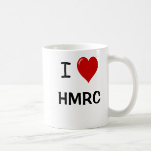 Mug J'aime HMRC - le coeur HMRC d'I - pour les amants