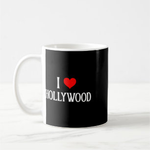 Mug J'aime Hollywood I Heart Hollywood Voyage de Vacan