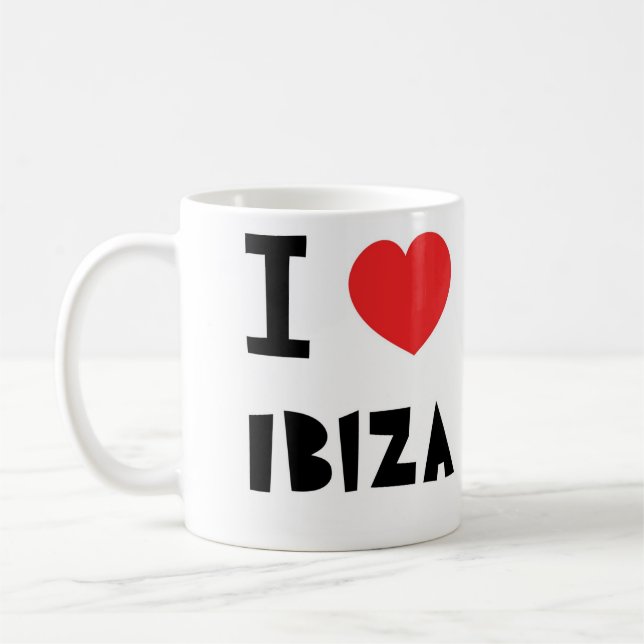 Mug J'aime Ibiza (Gauche)