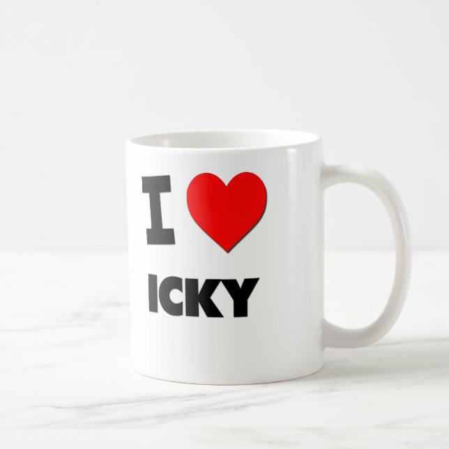 Mug J'aime Icky (Droite)