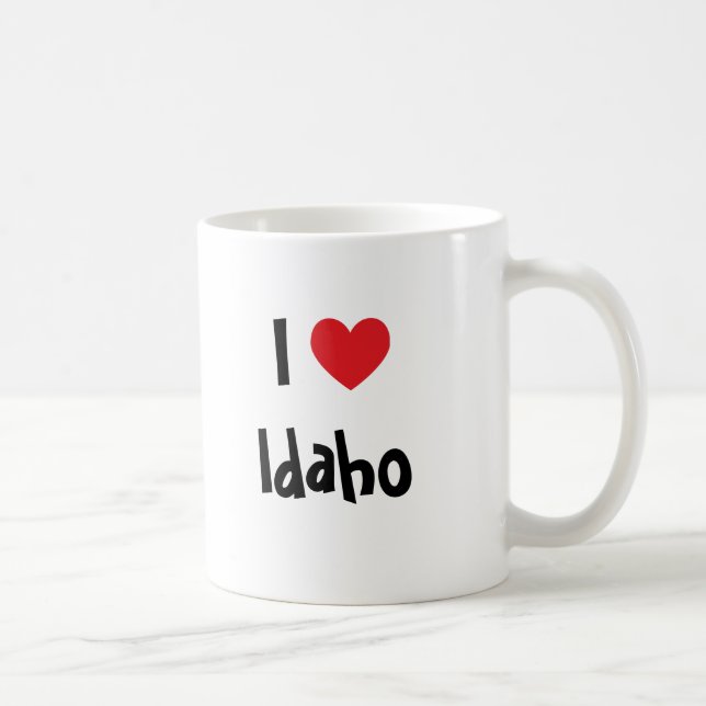 Mug J'aime Idaho (Droite)