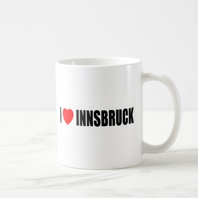 Mug J'aime Innsbruck (Droite)