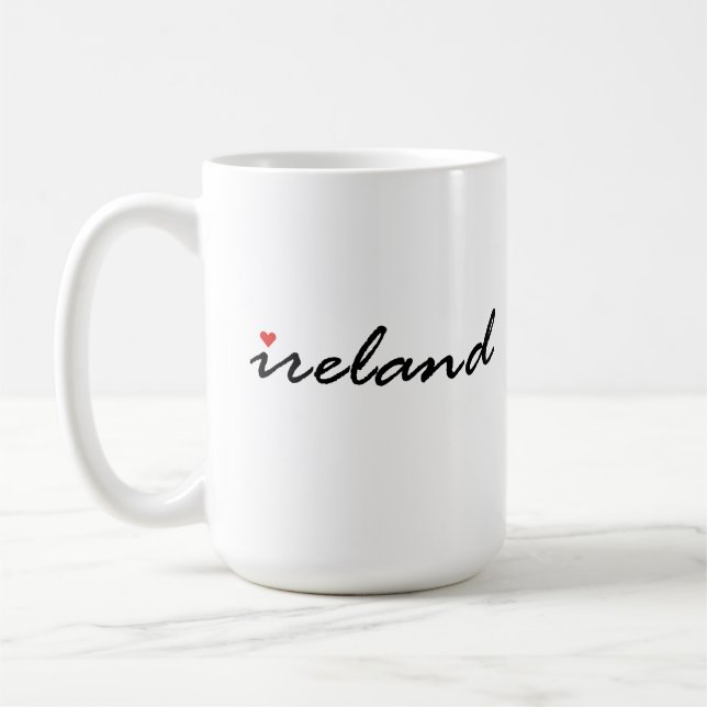Mug J'aime Irlande Irlande (Gauche)