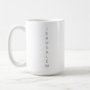 Mug J'aime Jérusalem Israël