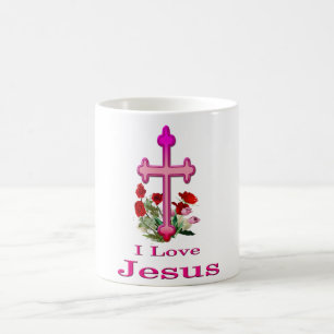 Mug J'aime Jésus design 2