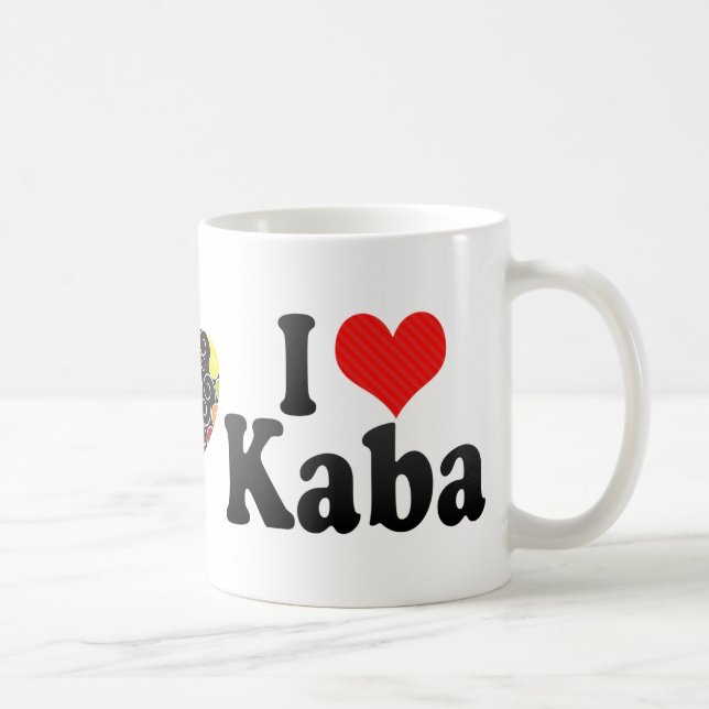 Mug J'aime Kaba (Droite)