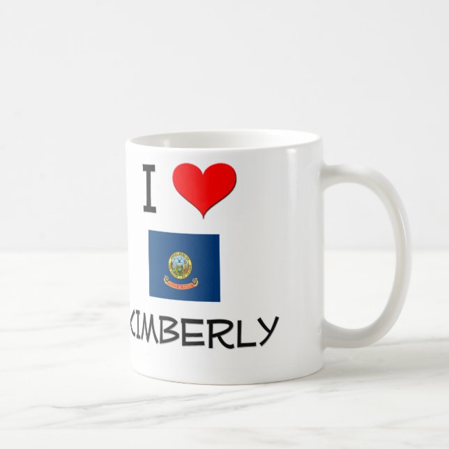 Mug J'aime KIMBERLY Idaho (Droite)