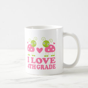Mug J'aime la 4ème coccinelle de catégorie