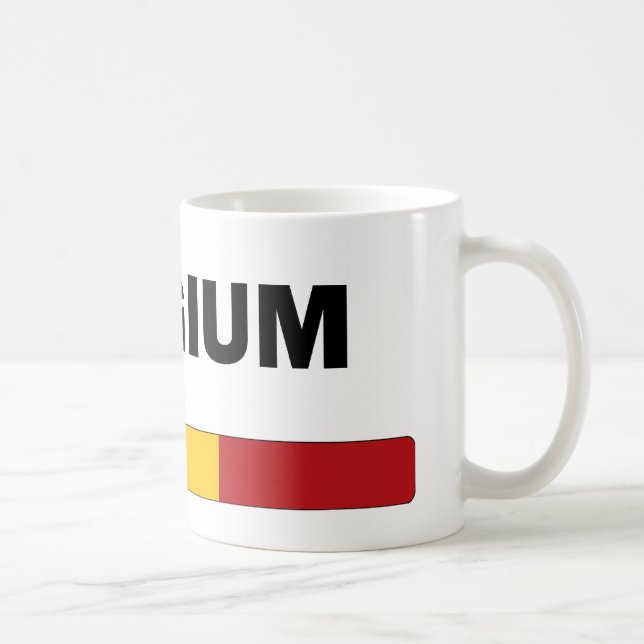 Mug J'aime la Belgique (Droite)
