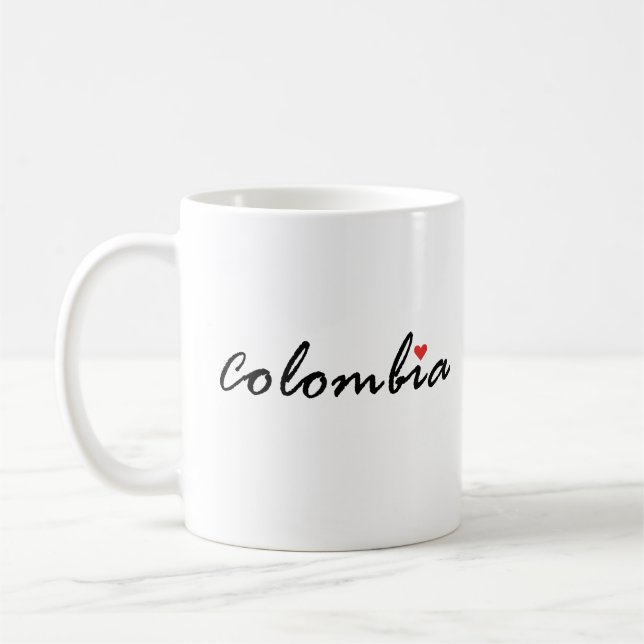 Mug J'aime la Colombie (Gauche)