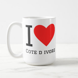 Mug J'aime la Côte d'Ivoire