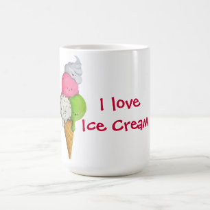 Mug J'aime la crème glacée