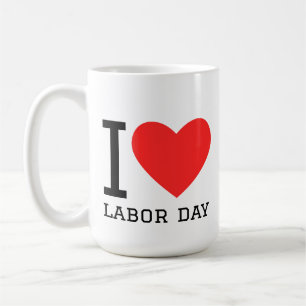 Mug J'aime la fête du travail